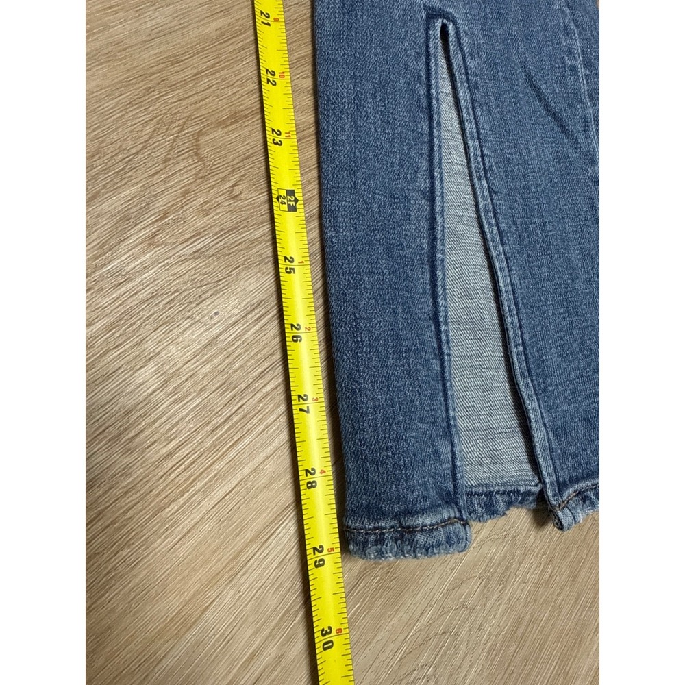 Pistola (Blue) Wilow Front Split Hem Jeans Womens 29 - Picture 7 of 8